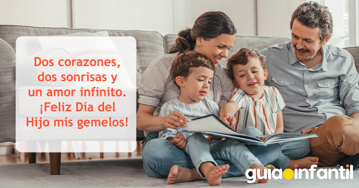 Frases para gemelos por el Día del Hijo