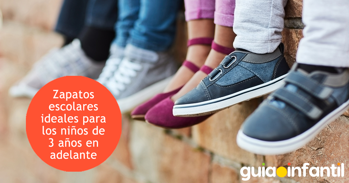 Zapatos para niños mayores de 3 años