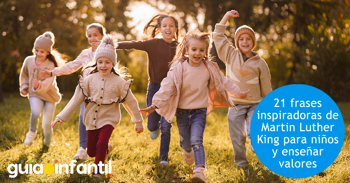 Frases inspiradoras de Martin Luther King para niños