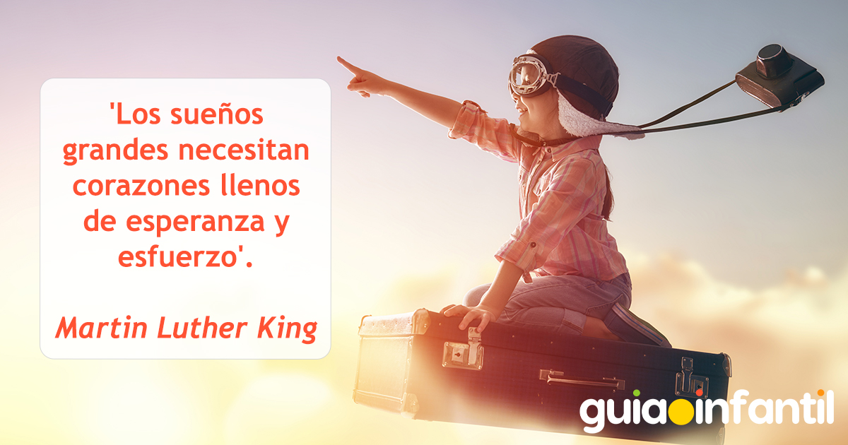 Tarjeta de Martin Luther King para niños