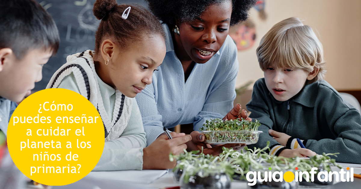 Enseñar a los niños a cuidar el planeta