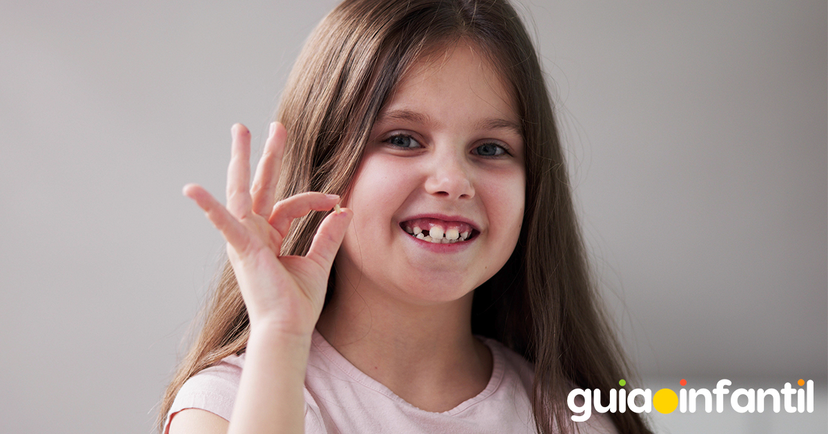 Dientes de leche en los niños