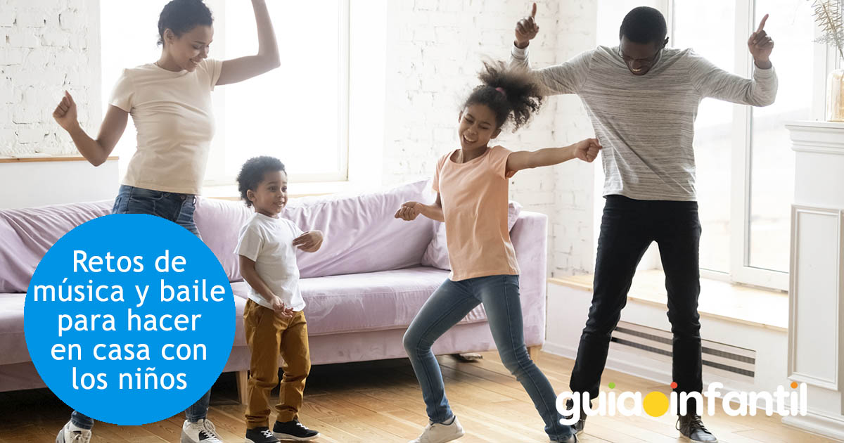 Divertidos retos familiares para los niños