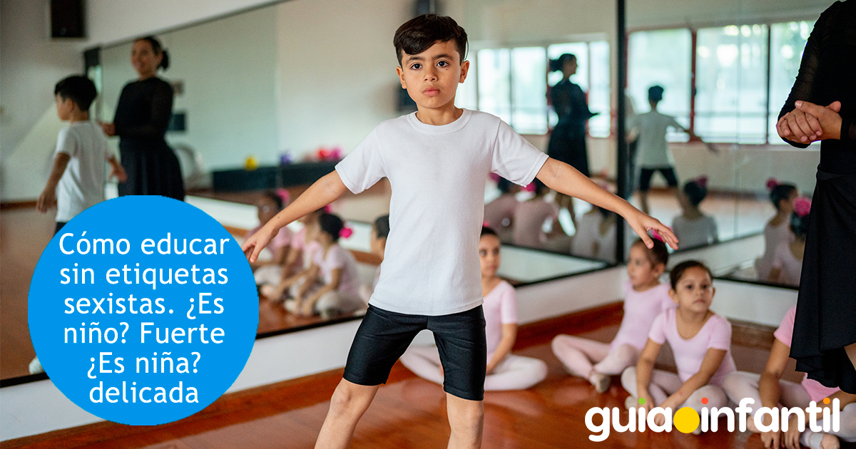 Etiquetas sexistas en niños