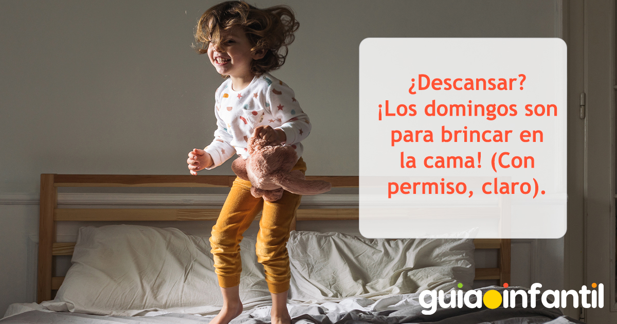 Frases de domingo para niños