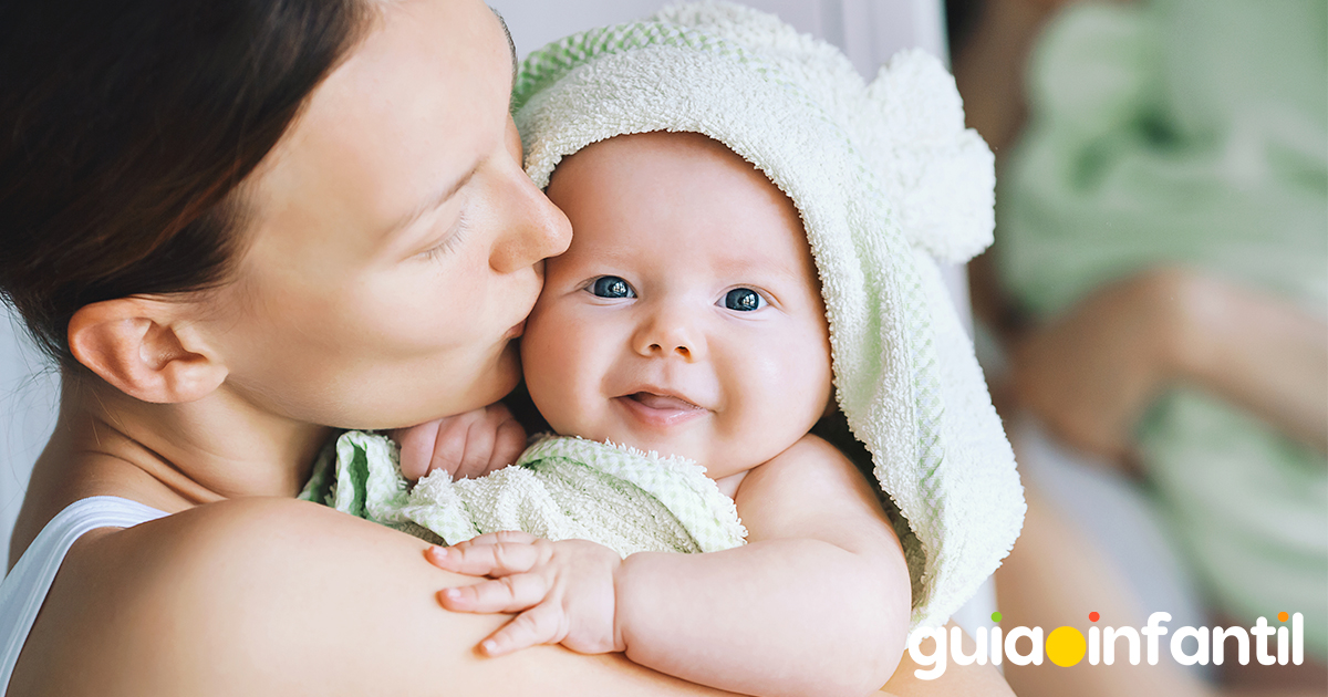 La hora del baño del bebé