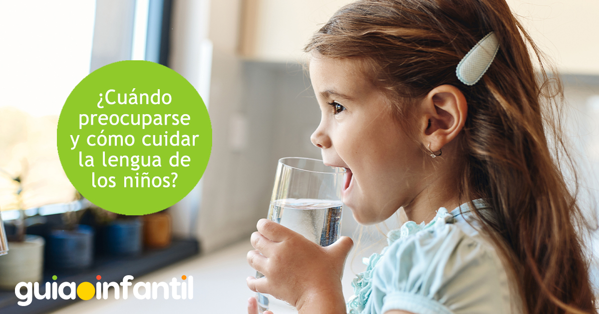 Preocuparse por la lengua de los niños