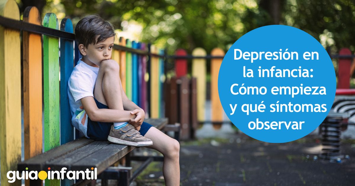 Depresión infantil: Cómo reconocer los primeros síntomas y señales