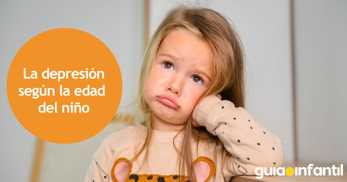 La depresión según la edad del niño