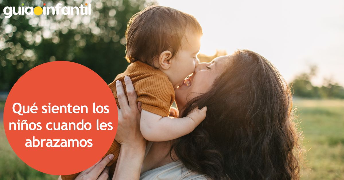 lo que siente un niño cuando le abrazamos