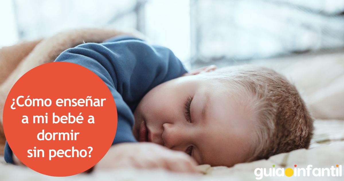 Cómo quitar la dependencia del bebé de quedarse dormido solo al pecho