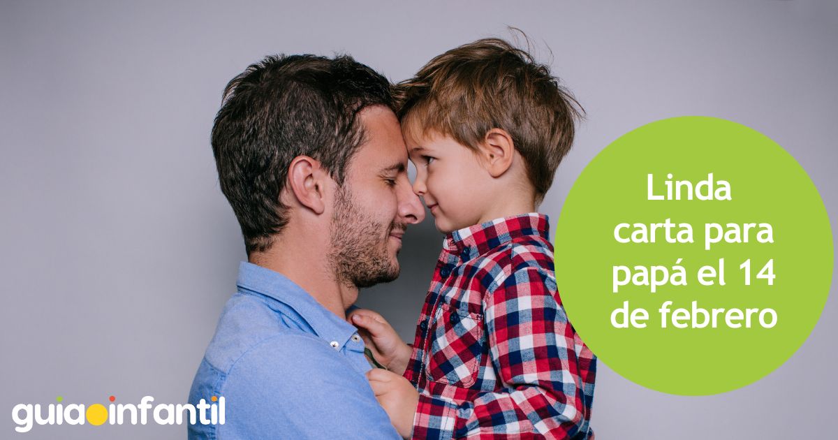 Carta para papá en San Valentín