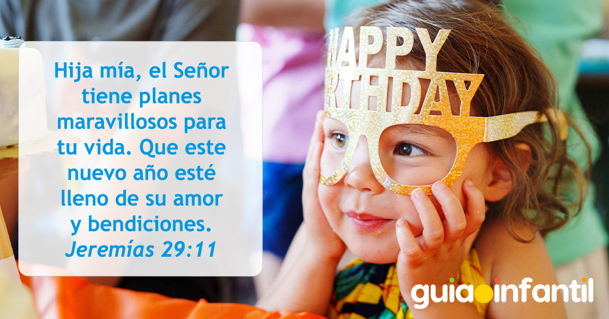 Postal de cumpleaños bíblica para los hijos