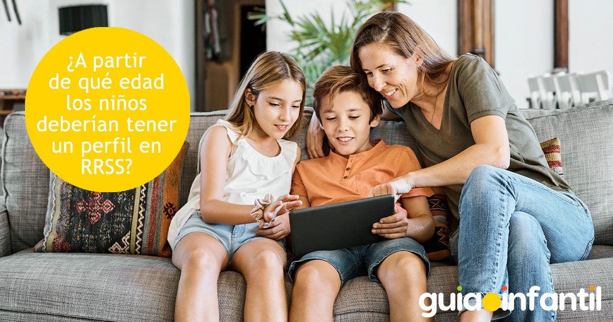 Edad de los niños para tener redes sociales