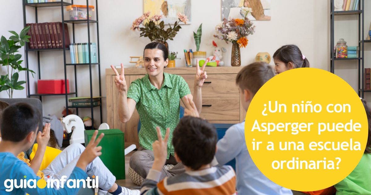 Un niño con Asperger SÍ puede ir a un colegio ordinario