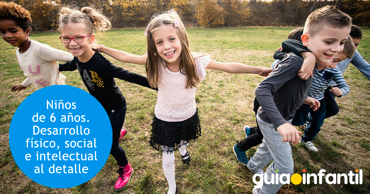 Desarrollo de los niños de 6 años