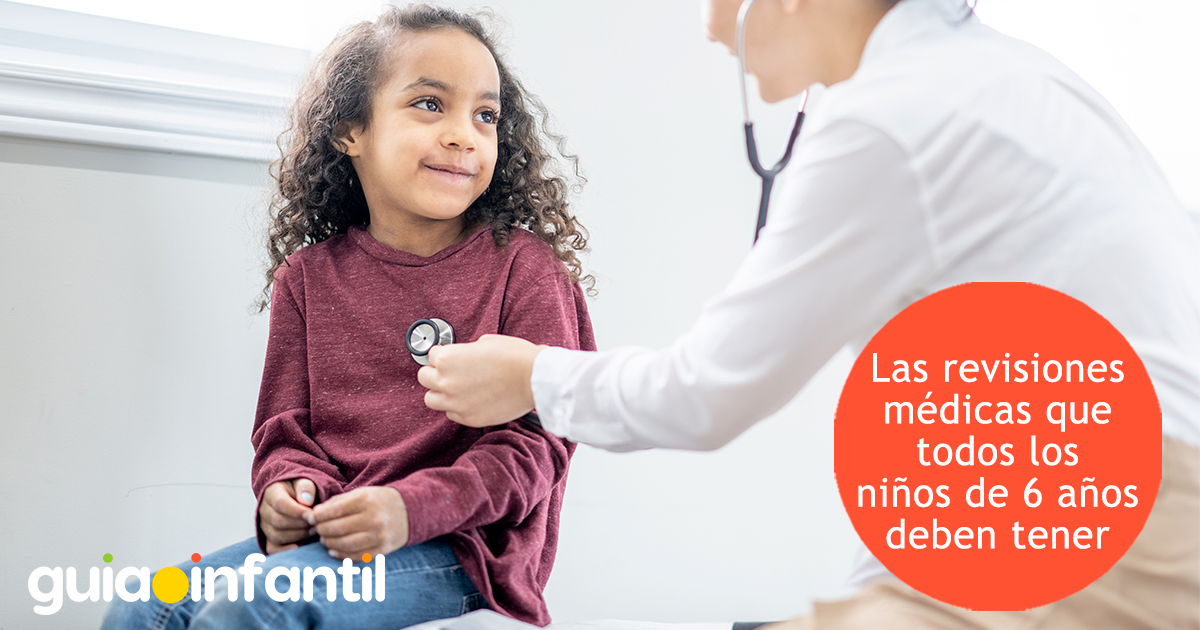 Revisiones médicas para niños de 6 años