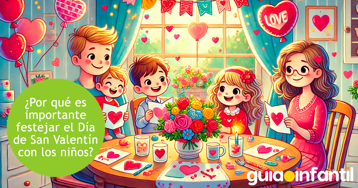 Importancia del Día de San Valentín para niños