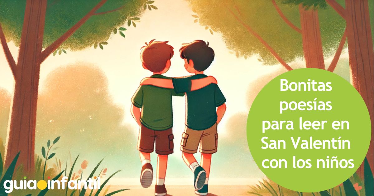 Poesías de amor y amistad para leer en San Valentín con los niños