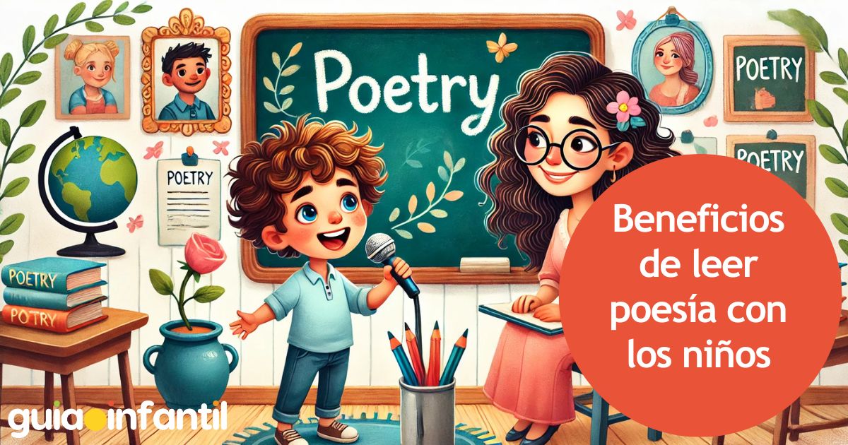 Beneficios de leer poesía con los niños