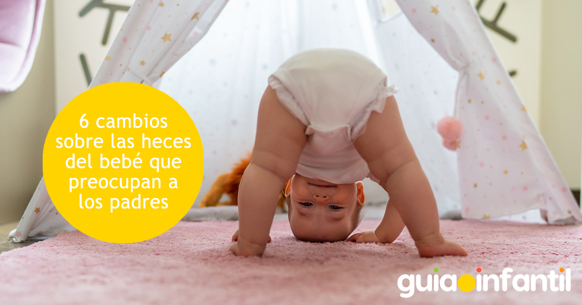 Cambios en las heces del bebé