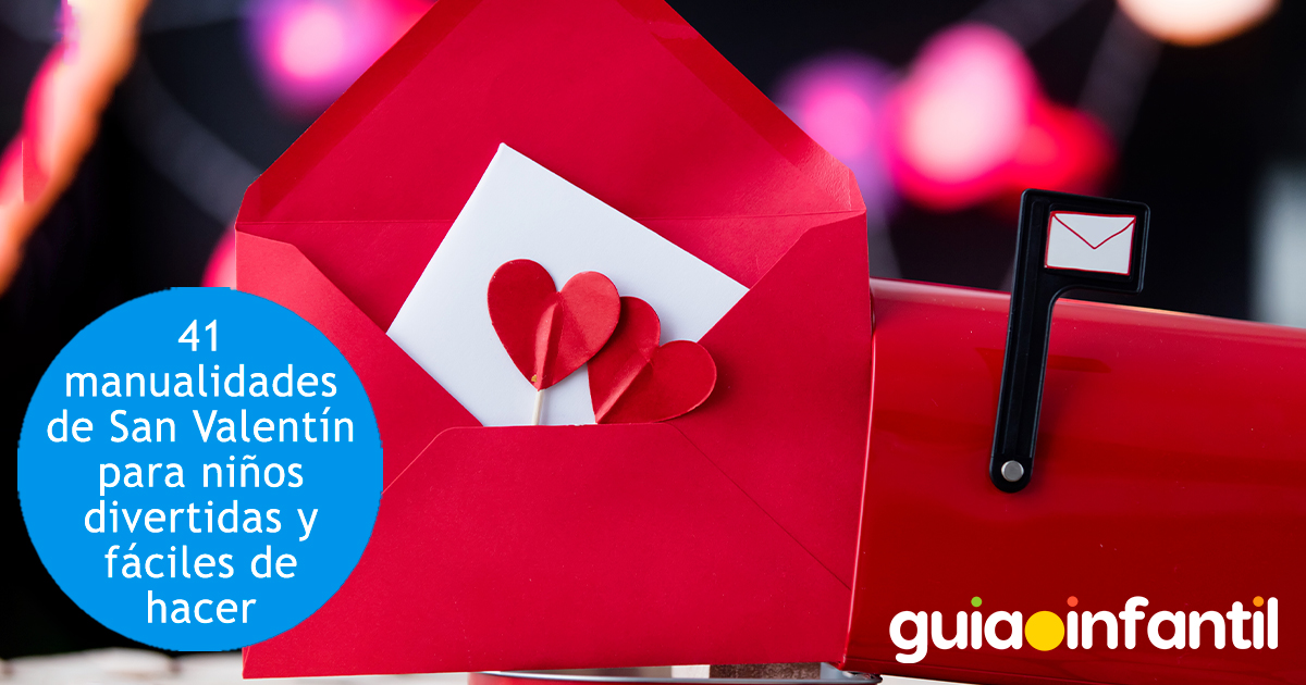 Manualidades de San Valentín para niños