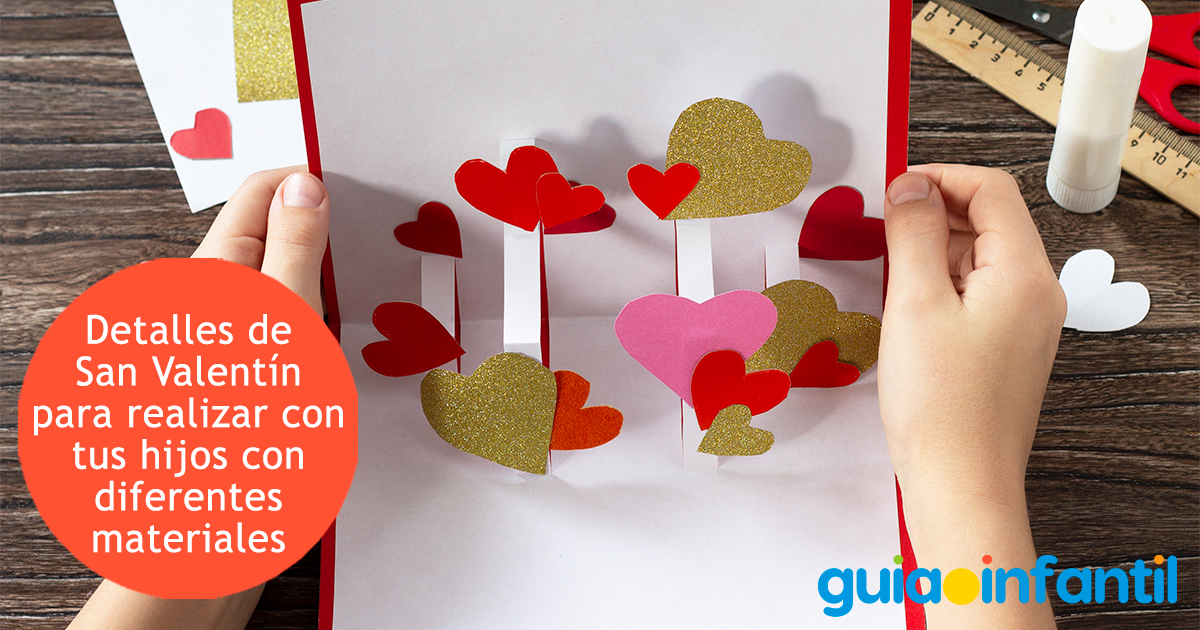 Detalles de San Valentín para los niños