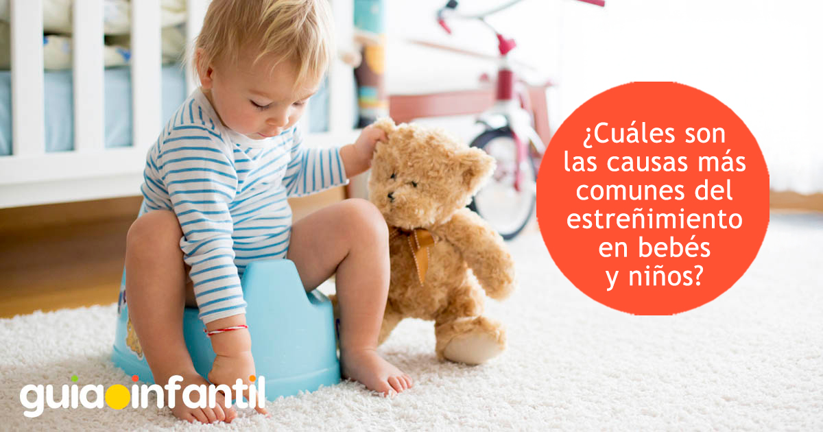 Causas del estreñimiento en niños