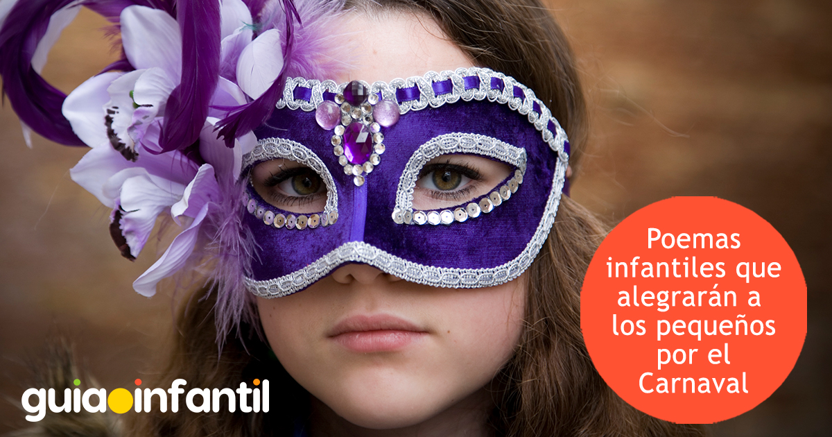 Poemas alegres para niños por el Carnaval