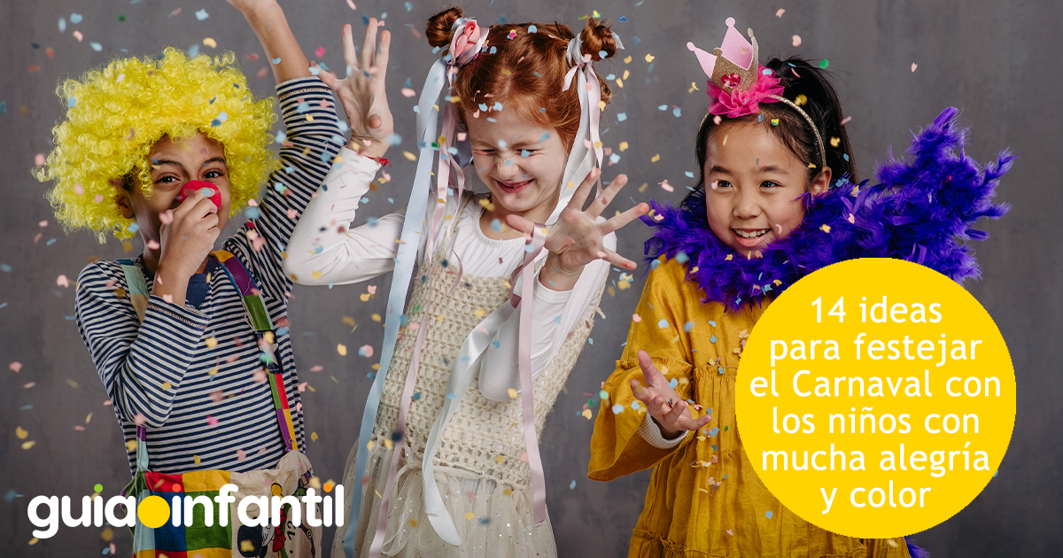 Ideas para festejar el Carnaval con los niños