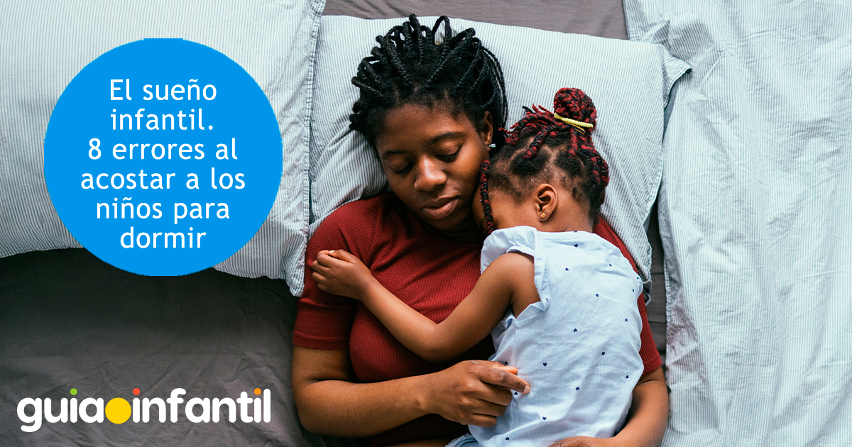 Los errores al acostar a los niños para dormir