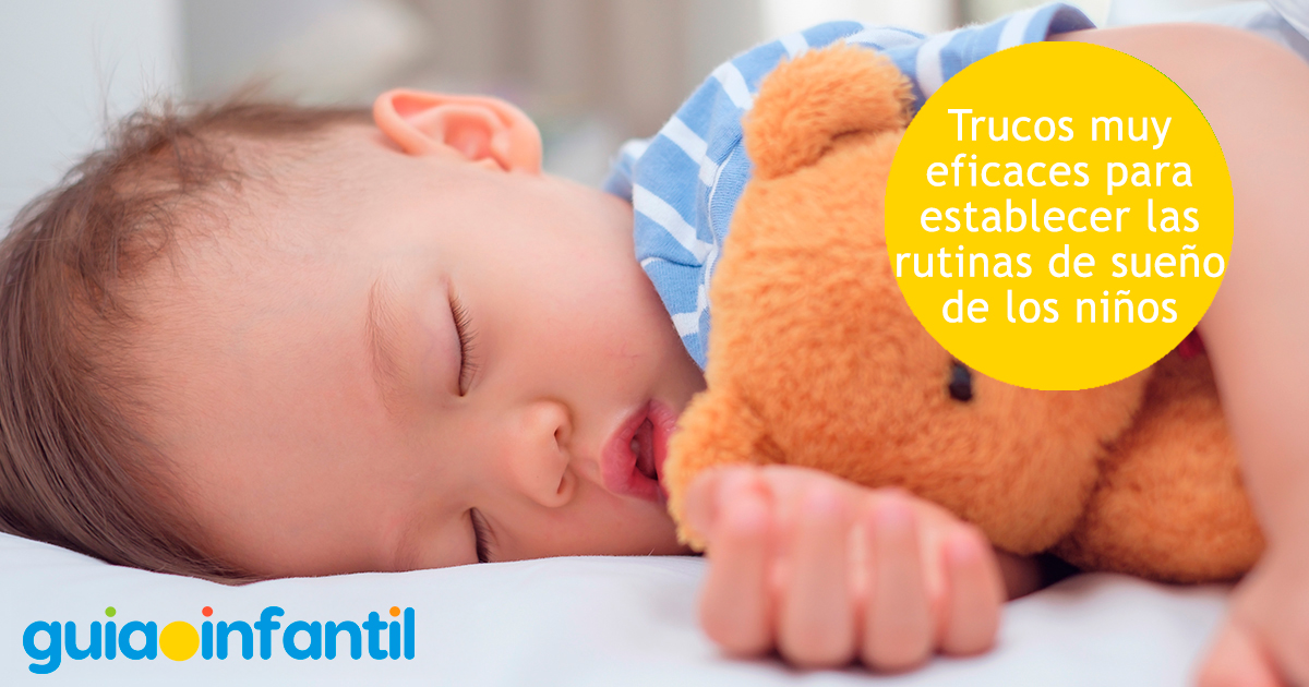 Las rutinas de sueño de tu bebé y niño