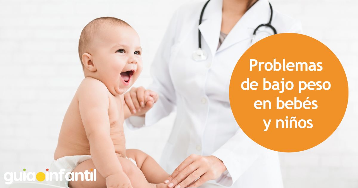 Problemas de bajo peso en bebés y niños