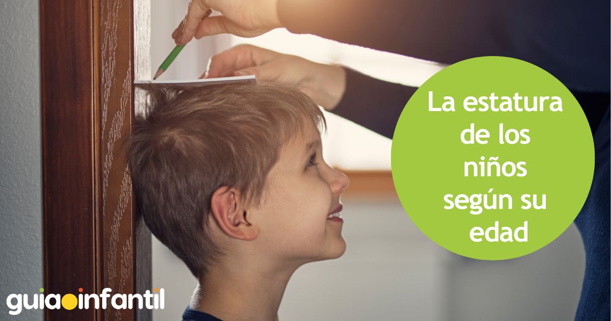 La estatura de los niños según su edad