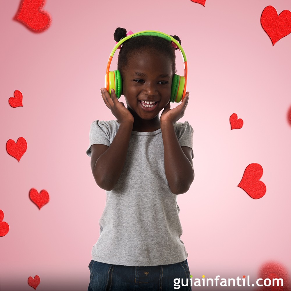 Canción de San Valentín para festejar con los niños el Día del Amor, image size:1000x1000
