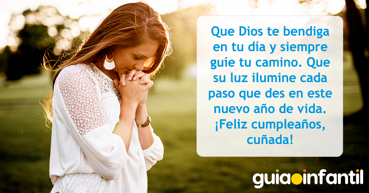 Felicitación para una cuñada muy católica