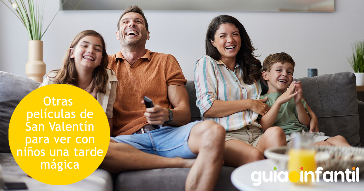 Tarde de películas de San Valentín para niños