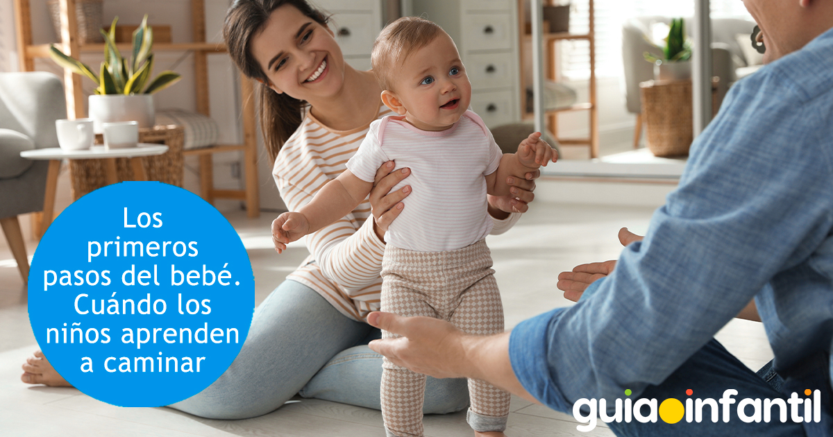Cuando el bebé empieza a caminar
