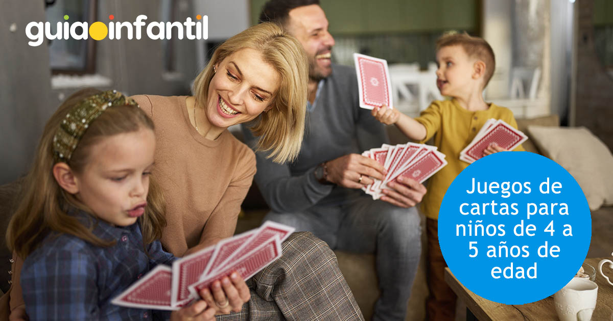 juegos de cartas para niños de 4 a 5 años