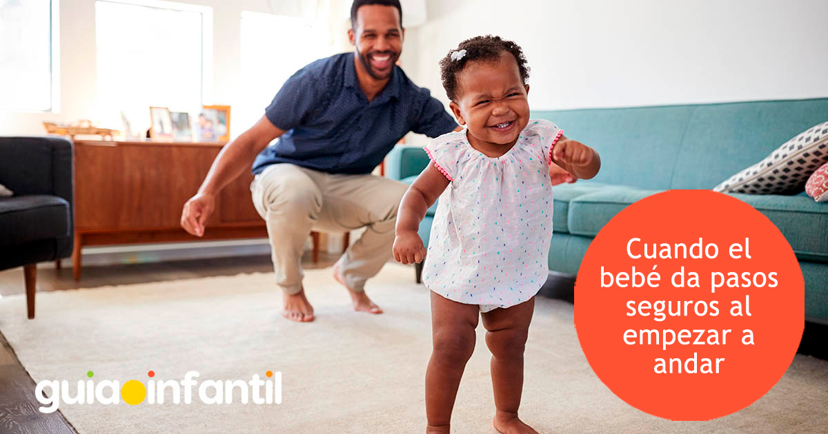 Cuando los niños dan los primeros pasos
