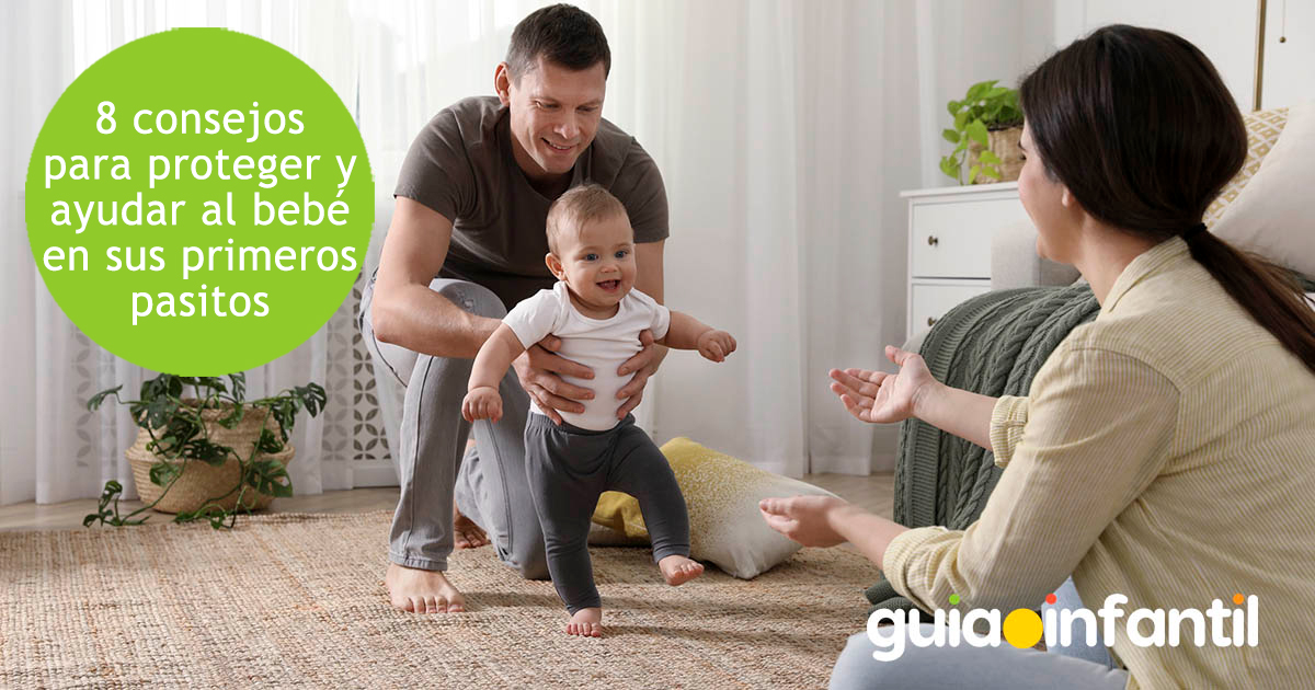 Los primeros pasos del bebé Los primeros pasos del bebé cuándo se dan