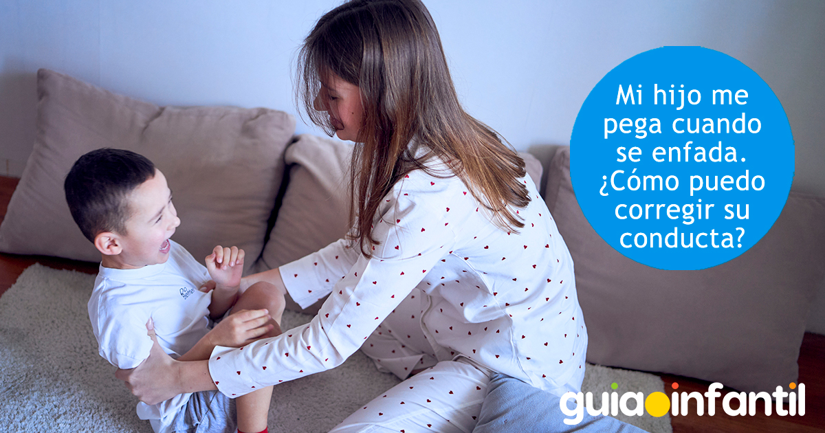 Niños que pegan cuando se enfadan