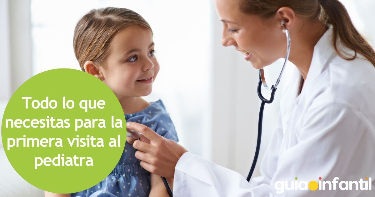 Preparativos para la primera revisión del bebé con el pediatra