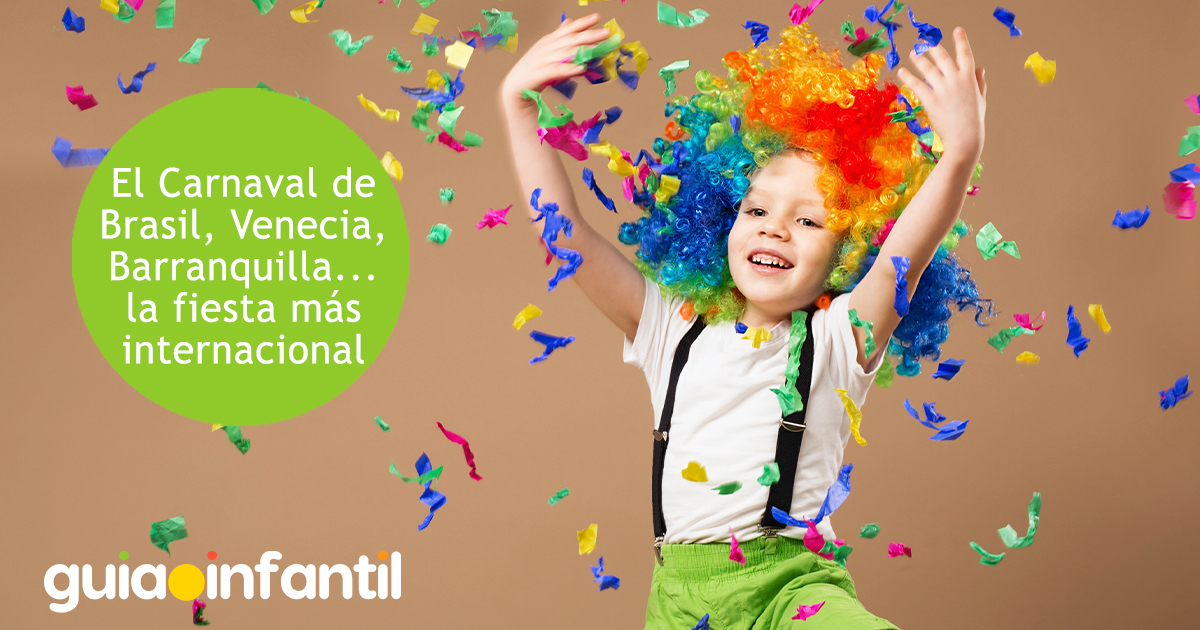 Carnavales por el mundo para niños