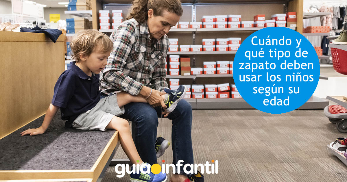 qué tipo de zapato para niños