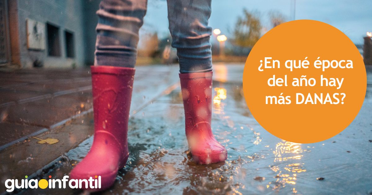 ¿En qué época del año hay más DANAS?