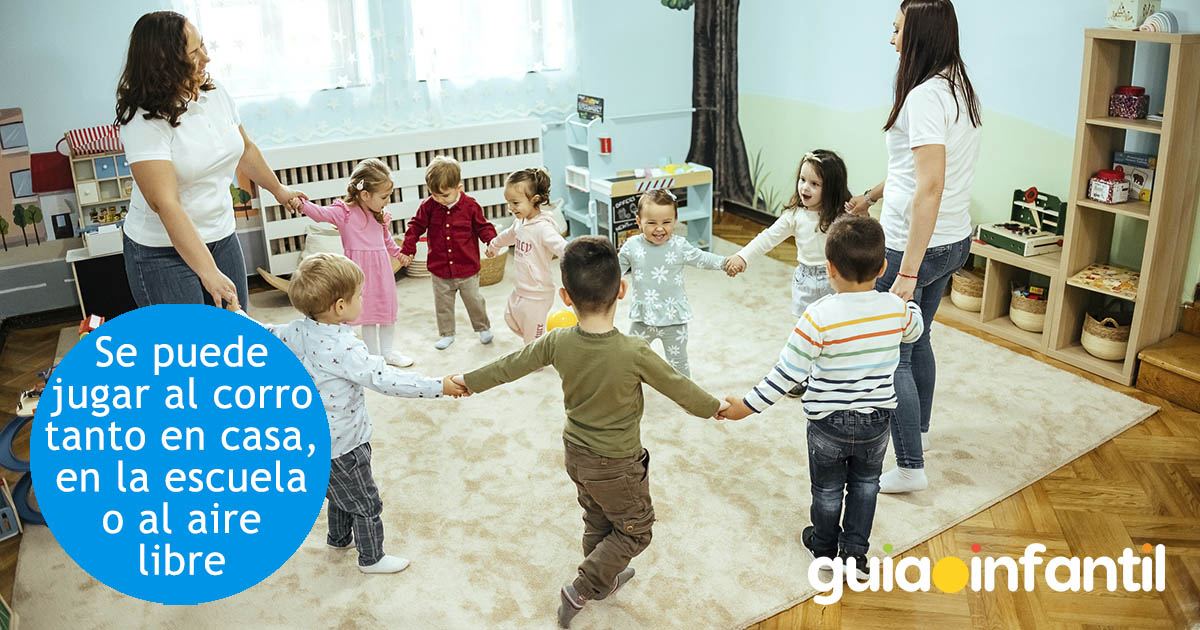 como se juega al corro con niños