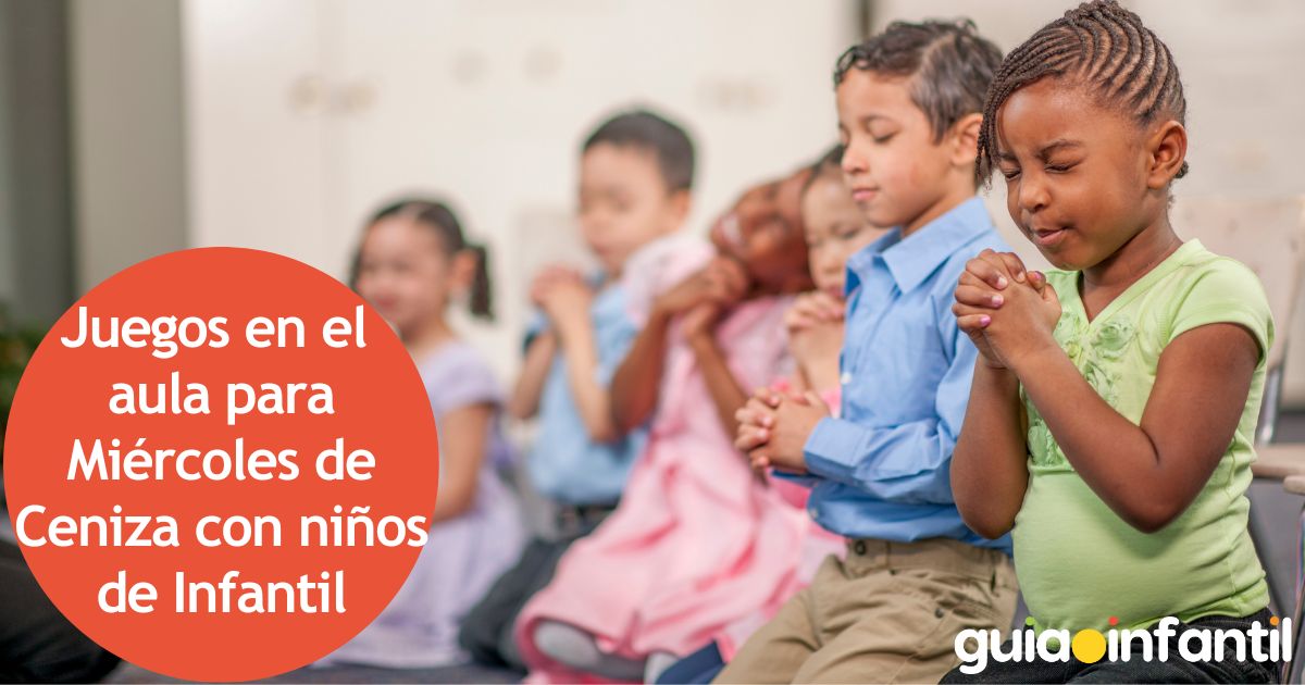 Juegos en el aula con niños de Infantil para el Miércoles de Ceniza