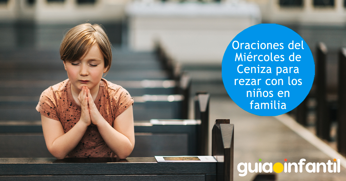 Oraciones cortas del Miércoles de Ceniza para niños