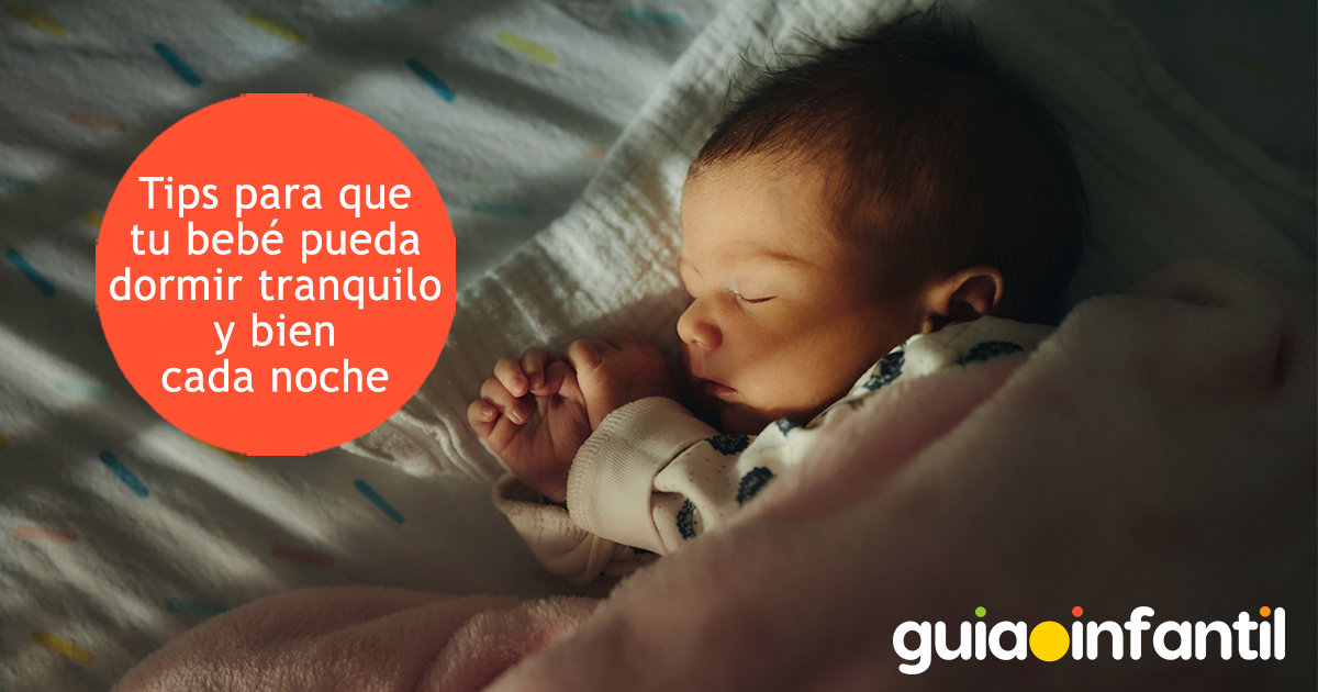 Tips para que el bebé duerma bien
